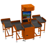 سهل الاستخدام WCS Warehouse DWS Zigzag Sorter