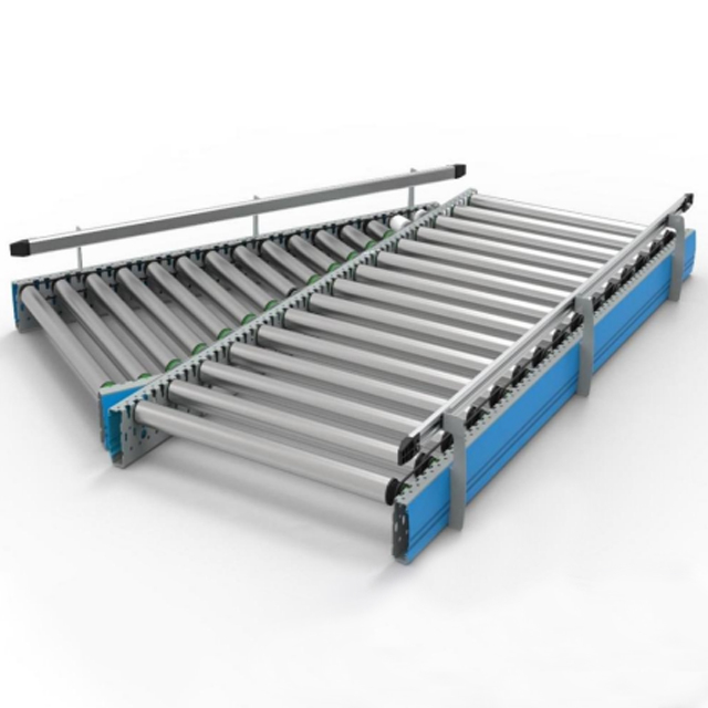نظام ناقل الأسطوانة Lineshaft للشحن السريع في المستودع