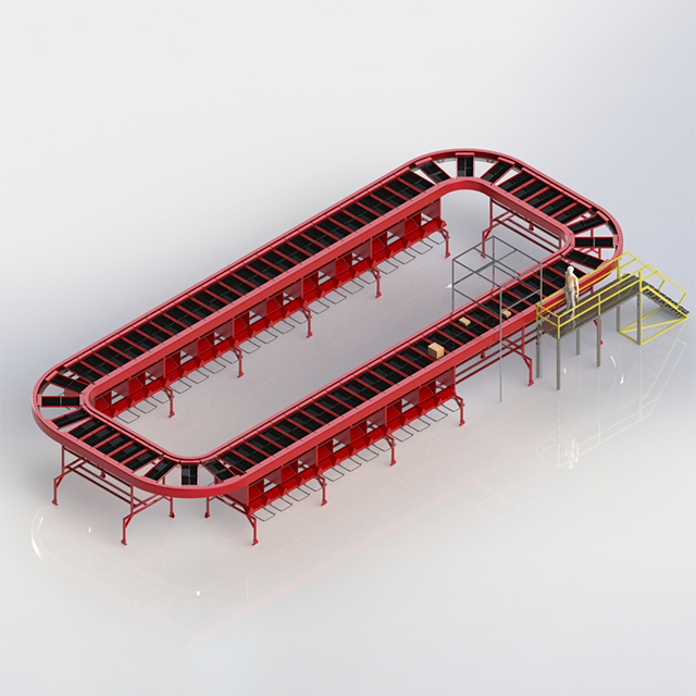 Bomb Bay Sorter للحزمة غير النظامية للتجارة الإلكترونية